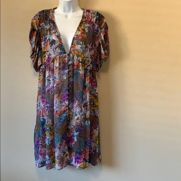 Anthropologie AKEMI KIN MP Dress VALENCIA small floral wedding - Picture 1 of 8